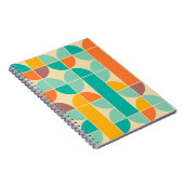 Carnet Retro Abstrait : Design intemporel sans fil. (Côté Droit)