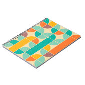 Carnet Retro Abstrait : Design intemporel sans fil. (Côté gauche)