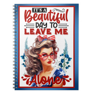Carnet Retro American Pinup_ C'est une belle journée