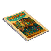 Carnet Rétro Amsterdam Pays-Bas (Côté Droit)