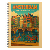 Carnet Rétro Amsterdam Pays-Bas (Devant)