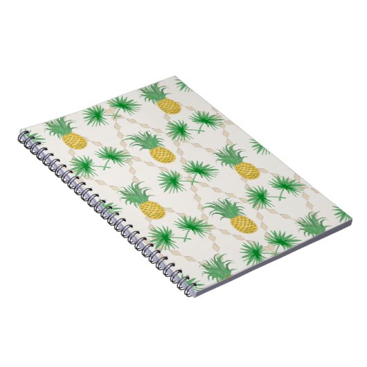 Carnet Rétro, ananas (Côté Droit)