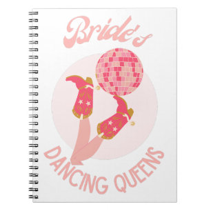 Carnet Rétro années 70 Mariée Dancing Queens Enterrement