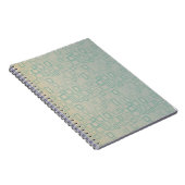 Carnet Rétro Aqua (Côté Droit)