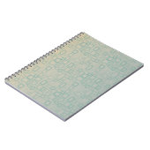 Carnet Rétro Aqua (Côté gauche)