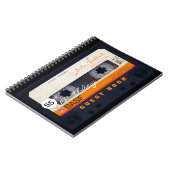 Carnet Retro Audiotape 55e anniversaire Guest Book (Côté gauche)
