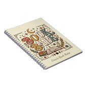 Carnet Retro Book Babe Mystical Celestial Witchy Bookish (Côté Droit)