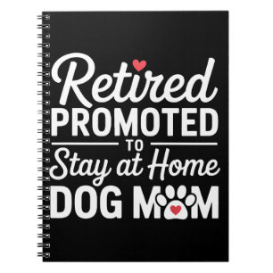 Carnet Retro Border Collie Sunburst Design graphique