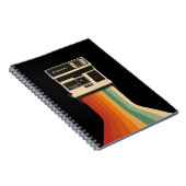 Carnet Retro Camera with Rainbow Print (Côté Droit)