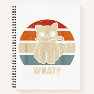 Carnet Rétro Ce Chat Couteau Meow Kitty Funny Chats Maman