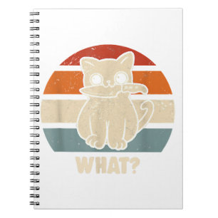 Carnet Rétro Ce Chat Couteau Meow Kitty Funny Chats Maman