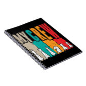 Carnet Retro Chess Pieces Cool Board Game Crew (Côté Droit)