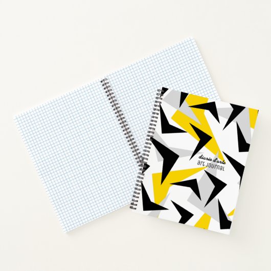 Carnet Retro Chevrons (Intérieur)