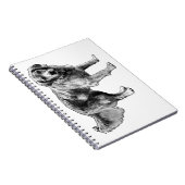 Carnet Retro Comic Chien (Côté Droit)