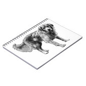 Carnet Retro Comic Chien (Côté gauche)
