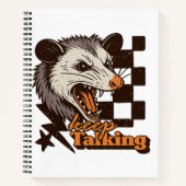 Carnet Retro Continue Talking Feral Possum : Animal sauva (Devant)