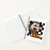 Carnet Retro Continue Talking Feral Possum : Animal sauva (Intérieur)