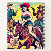Carnet Retro Country Western Comics (Dos)
