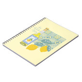 Carnet Rétro de la ferme de citron (Côté gauche)