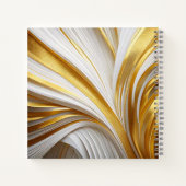 Carnet Retro d'or blanc (Dos)