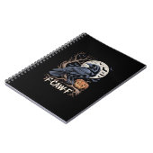 Carnet Retro F-Caw-F Bird Crow Funny Crow Bird Cawing Gru (Côté gauche)