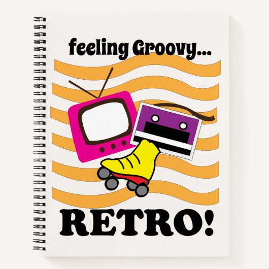 Carnet Retro Feeling Groovy (Devant)