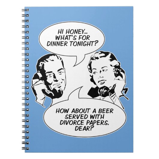 Carnet Retro Feminist Humor (Devant)