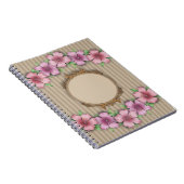 Carnet Rétro , floral (Côté Droit)