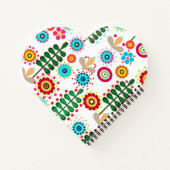Carnet Rétro, Flower Patch (Dos)