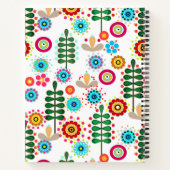 Carnet Rétro, Flower Patch (Dos)