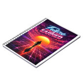 Carnet Retro Future Motivation Poster (Côté gauche)