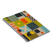 Carnet Rétro future oeuvre inspirée des symboles abstrait (Côté Droit)