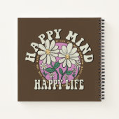 Carnet Retro Happy Mind Happy Life (Dos)