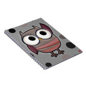 Carnet Rétro hibou (Côté Droit)