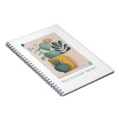 Carnet Retro-inspired plant design notebook (Côté Droit)