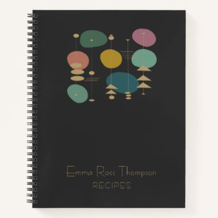 Carnet Retro L'Âge De L'Espace Atomique Au Milieu Du Sièc