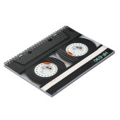 Carnet Rétro magnétophone à cassettes vintage de bande (Côté gauche)