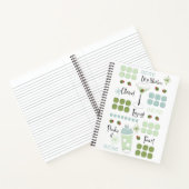 Carnet Retro Martini Moderne Du Milieu Du Siècle (Intérieur)