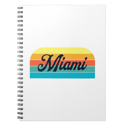 Carnet Retro Miami (Devant)