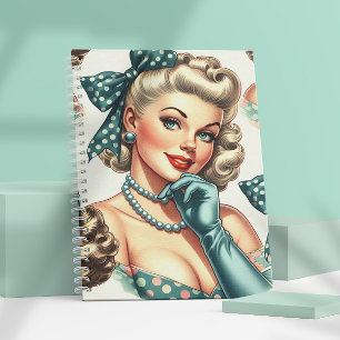 Carnet Rétro Mignon Pin-Up Classique