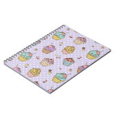 Carnet Rétro motif de bonbons (Côté gauche)