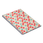 Carnet Rétro motif de Saint-Valentin (Côté Droit)