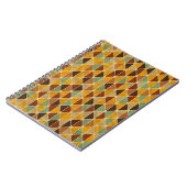 Carnet Rétro motif géométrique 3 (Côté gauche)