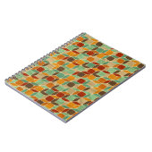 Carnet Rétro motif géométrique 4 (Côté gauche)