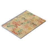 Carnet Rétro motif géométrique 5 (Côté gauche)