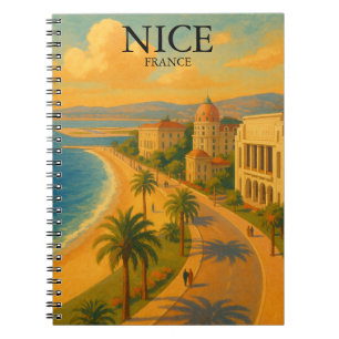 Carnet Retro Nice France Promenade de la Côte d'Azur