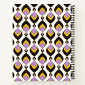 Carnet Retro, ornement rétro (Dos)