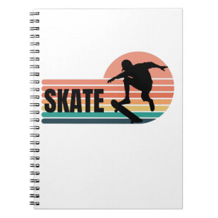 Carnet Retro Patinage Vintage