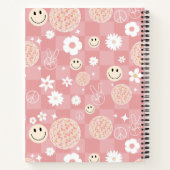 Carnet Retro Pink Super À damiers Hippie School (Dos)