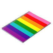 Carnet Retro Rainbow 8 Pride (Côté gauche)